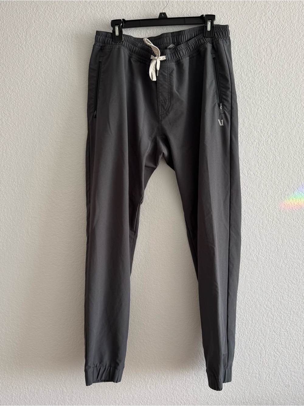 Vuori Sport Jogger Pants black charcoal Men’s Size X-Large Tech Athlesure